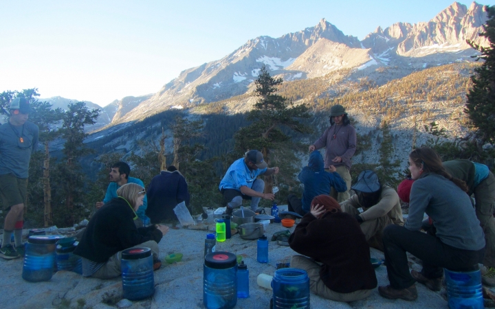 learn how to backpack with outward bound